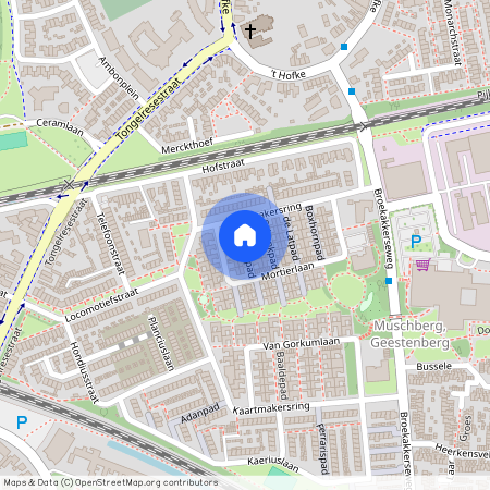 Graviuspad, Eindhoven