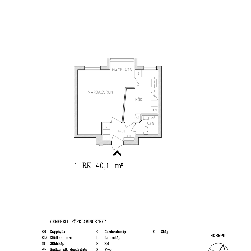 Artillerigatan 4, våning 1 - Foto 2