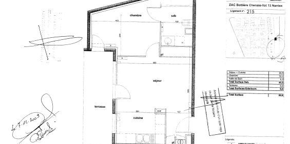 Location Appartement 2 pièces 43m² NANTES 44300 - Photo 3