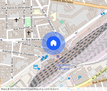 Appartement à louer 2 pièces • 11,93 m2 Clermont-Ferrand - Photo 1