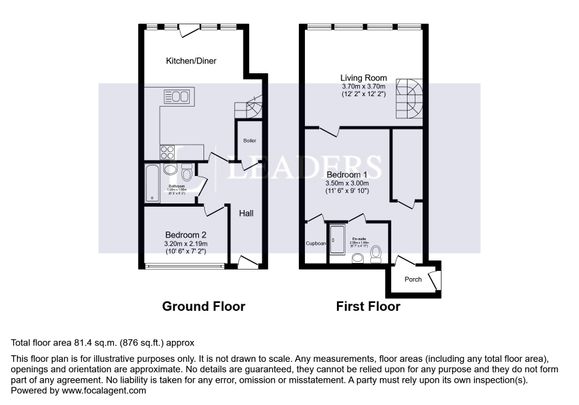 2 bedroom apartment to rent Surman Street, Worcester, WR1 1HL - Photo 1