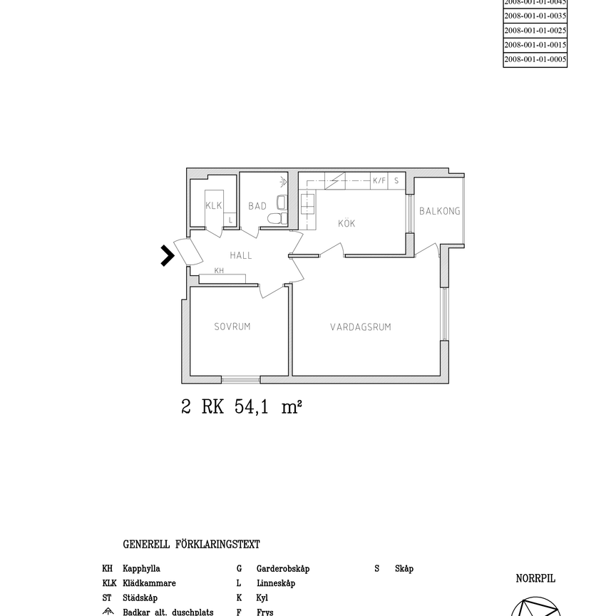 Urbergsterrassen 72, våning 5 - Foto 2