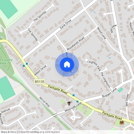 CH64 6RU, Neston