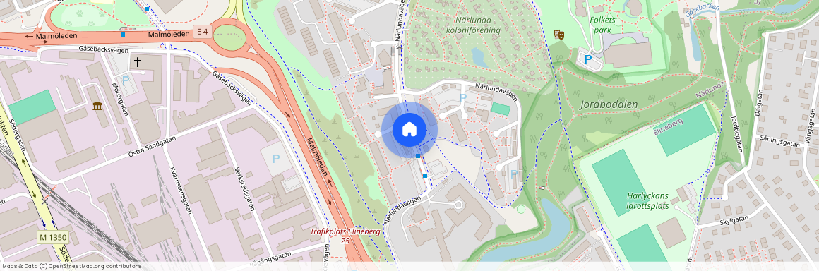 Närlundavägen, Helsingborg