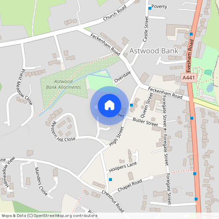 Chapel Street, Astwood Bank, Redditch, Worcs