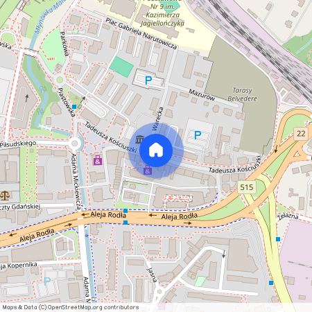 ul. Tadeusza Kościuszki, Malbork, malborski, pomorskie