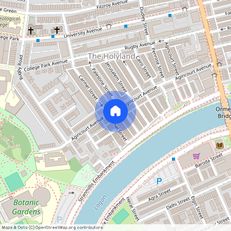 All Bedrooms Upstairs, 90 Agincourt Avenue, University Quarter, Belfast, BT7 1QA