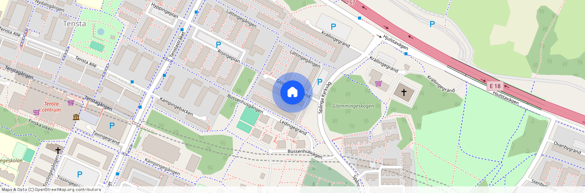 Glömmingegränd 11, Tensta