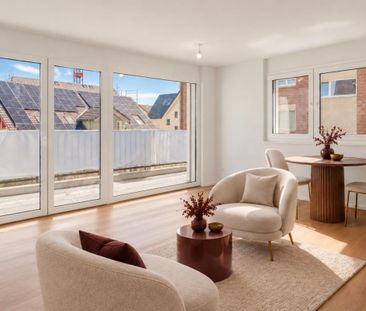 Neue 3.5-Zimmer-Wohnung mit Balkon, Reduit und hochwertiger Küche - Photo 1