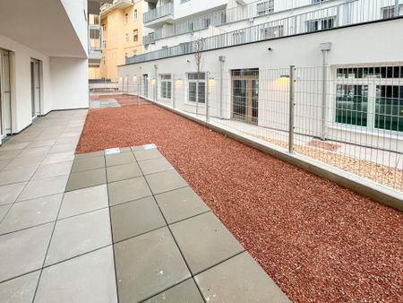 Hofseitige 2-Zimmer-Garten-Wohnung mit Loggia und Terrasse - Neubauprojekt in Niedrigenergiehaus in Ottakring - zu Mieten in 1160 Wien - Photo 2