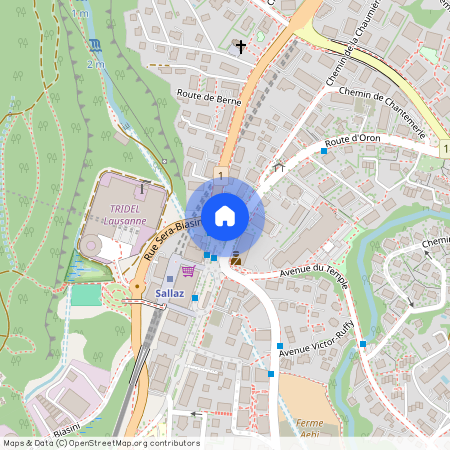 Route d' Oron 1, Lausanne Sallaz