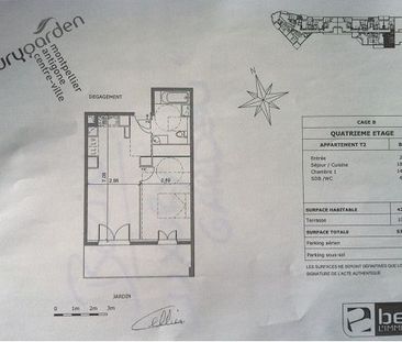 Location Appartement 2 pièces 42m² MONTPELLIER 34000 - Photo 5