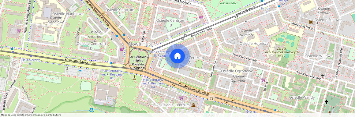 os. Centrum B A, Nowa Huta, Nowa Huta, Kraków, małopolskie