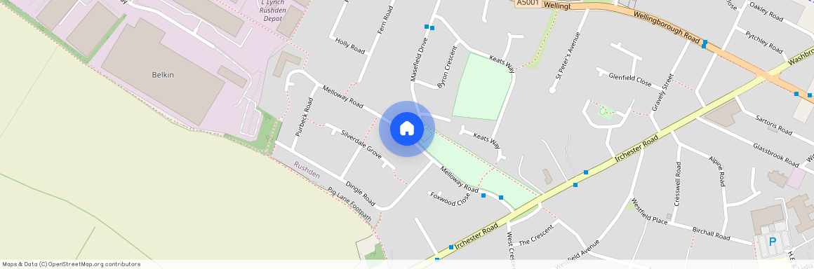 Melloway Road, Rushden