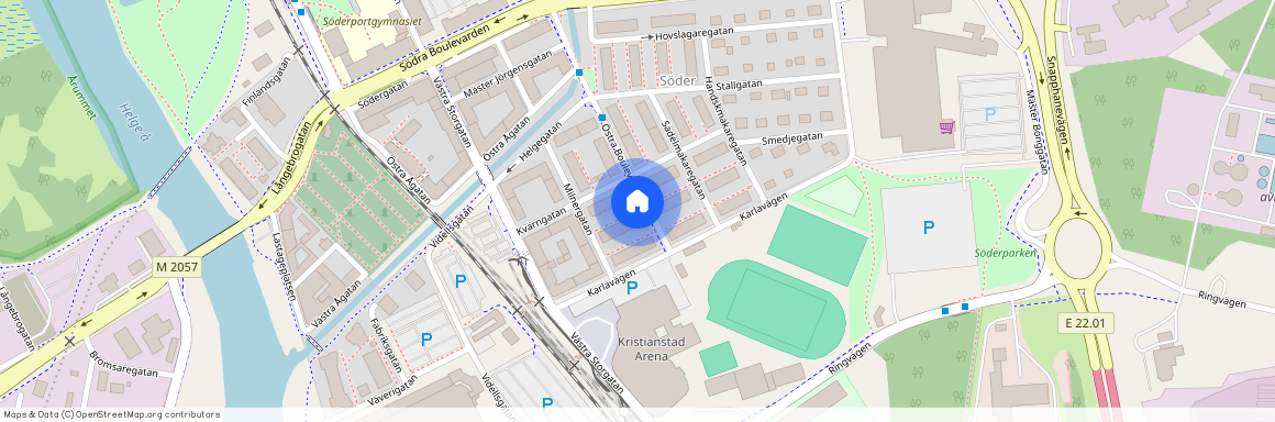 Östra Boulevarden 74 A, 290 51, Kristianstad