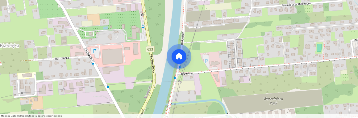 ul. Białołęcka, Brzeziny, Białołęka, Warszawa, mazowieckie
