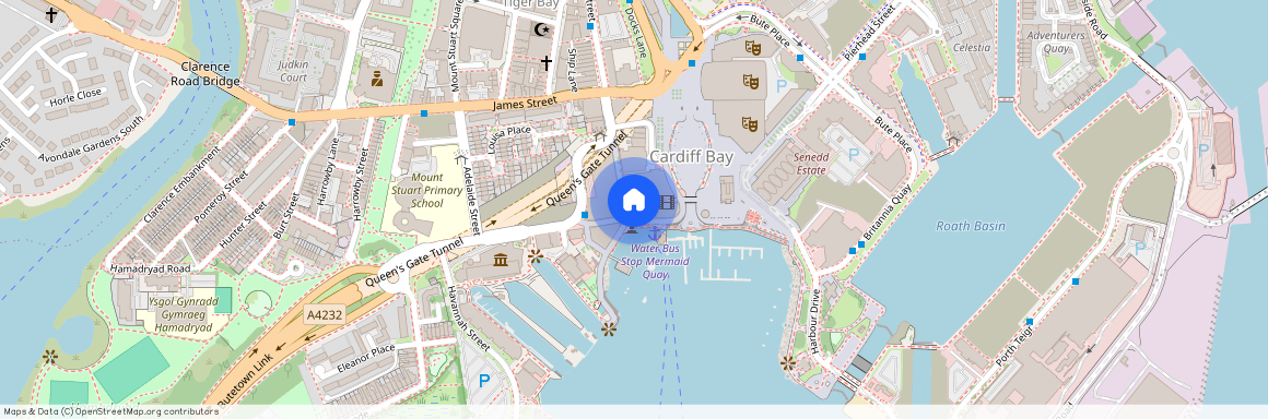 Embassy House, Mermaid Quay, CF10 5AB, Cardiff Bay