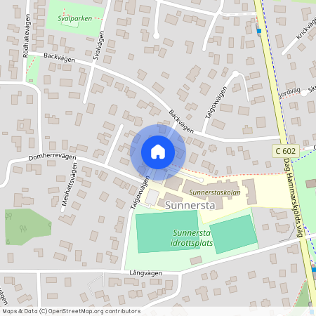 Talgoxvägen, Uppsala