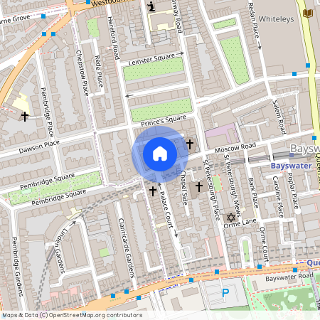 Palace Court, Moscow Road, London, W2