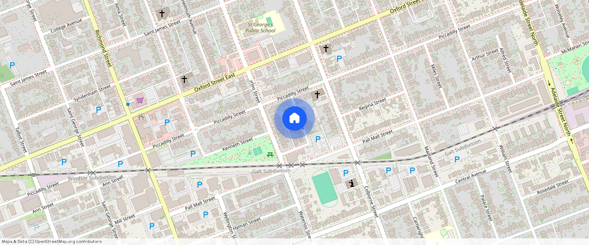 ** Yale Street, London, Ontario, N6A 3Y3, Canada