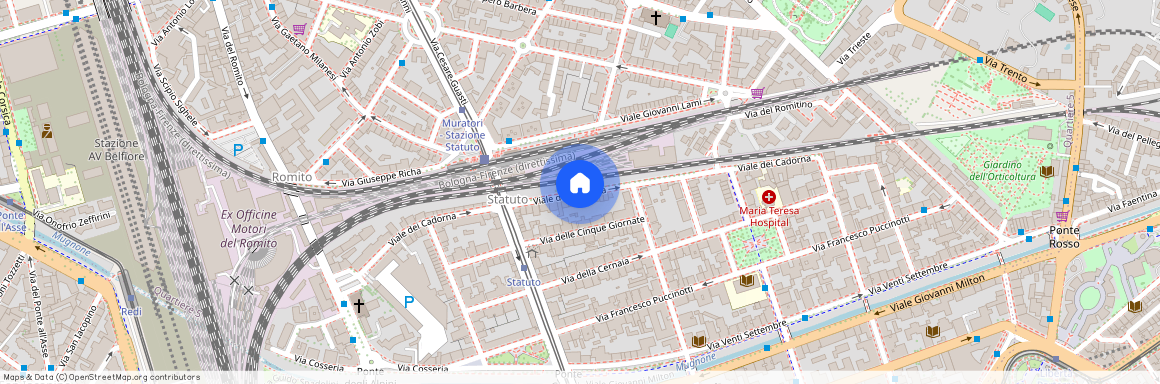 Firenze, Viale dei Cadorna - Statuto