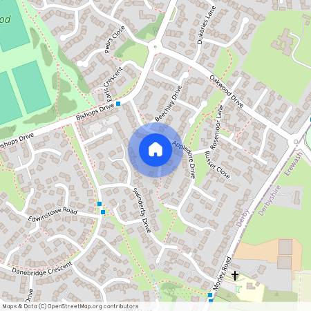 Ashcombe Gardens, Oakwood