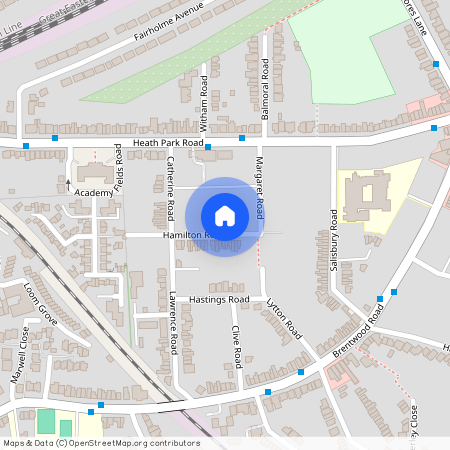 Hamilton Road, Gidea Park, RM2