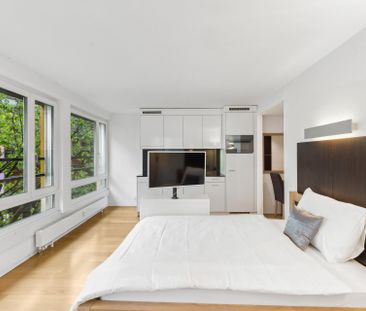 Möblierte 1-Zimmer-Wohnung mit Service - Stadtzentrum Basel - Photo 4