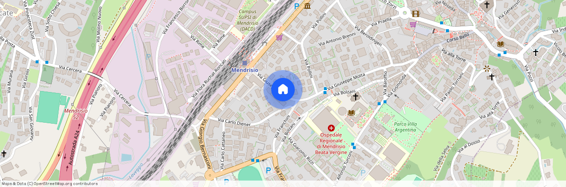 6850, Mendrisio, Via Giuseppe Motta