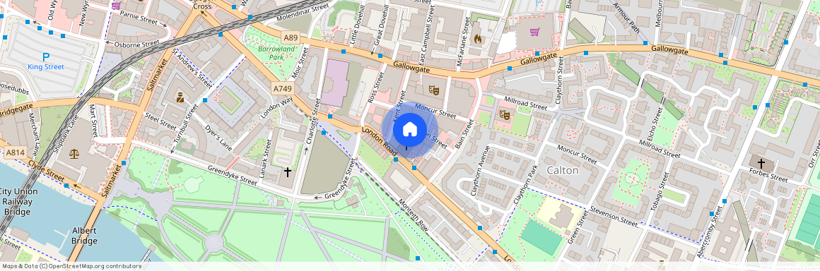 Stevenson Street, Bright 1 Bed Unfurnished Flat, Calton - Available 24/11/2025