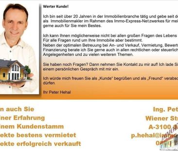 Citylage - Gepflegte sonnige Mietwohnung in der Innenstadt St. Pölt... - Foto 4