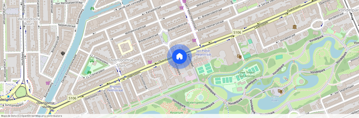 Overtoom 339-3, Vondelparkbuurt-West, 1054JM, Amsterdam