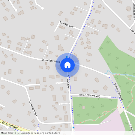 Strandallén, Tyresö