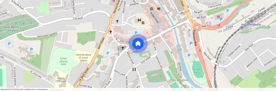 Turberville House, 17A High Street, Haverfordwest, Pembrokeshire