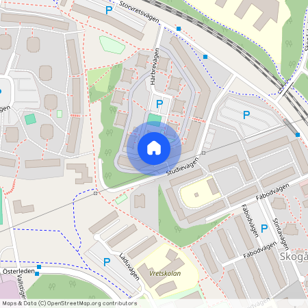 Härbrevägen 35, Skogås