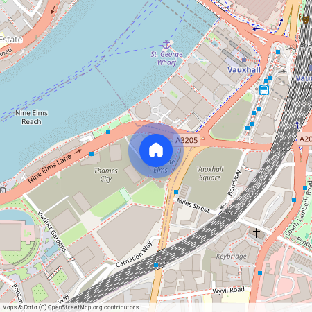 River Park Tower, 1 Nine Elms Lane, London, SW8