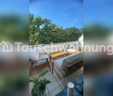 TAUSCHWOHNUNG Helle Wohnung direkt am Stadtpark mit Balkon, Kamin &... - Photo 1