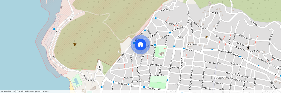 Προφήτη Ηλία, 5 188 63 Πέραμα, Ικαριώτικα - Άγιος Γεώργιος (Πέραμα)