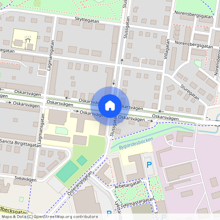 Oskarsvägen, Örebro