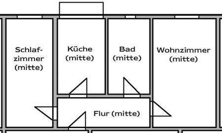 2-Zimmer Wohnung mit Balkon und EBK in Hannover-Badenstedt - Photo 5