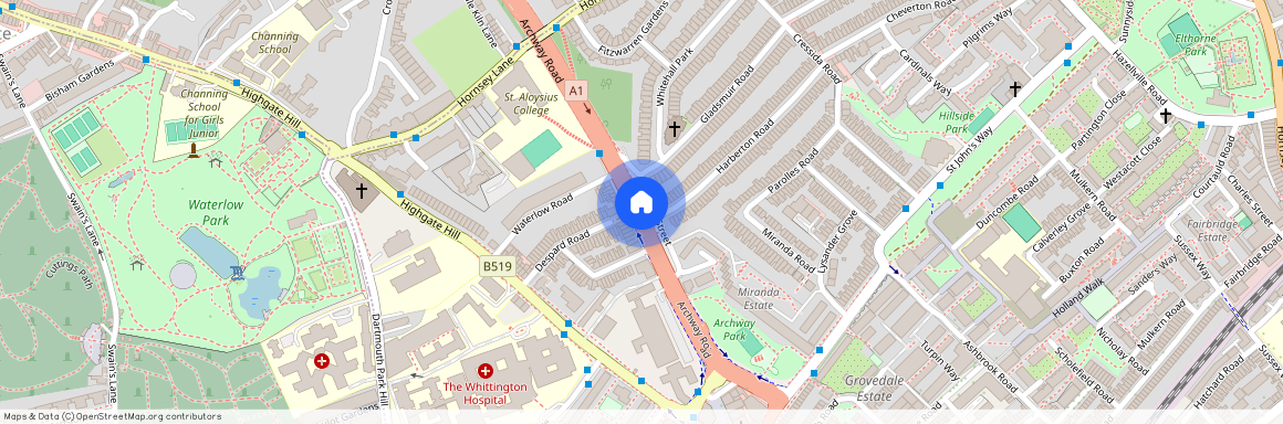 Marlborough Road, Archway