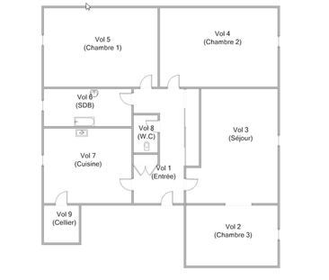 Location – Appartement T4 – 85m2 – Creutzwald - Photo 4