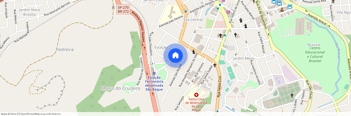 Rua Engenheiro Gáspar Ricardo, 17, Estação, São Roque, São Paulo, 18131020