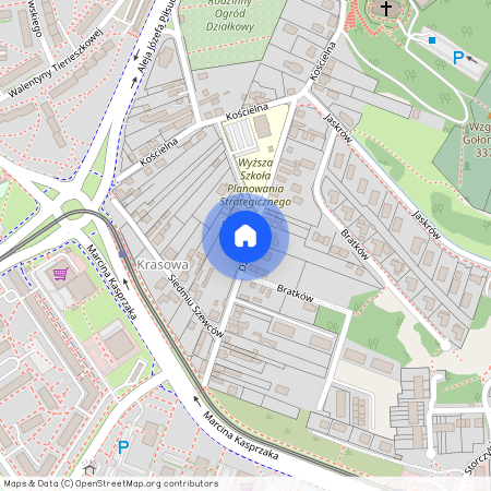 ul. Działki, Górka Gołonoska, Gołonóg Wschodni, Dąbrowa Górnicza, śląskie