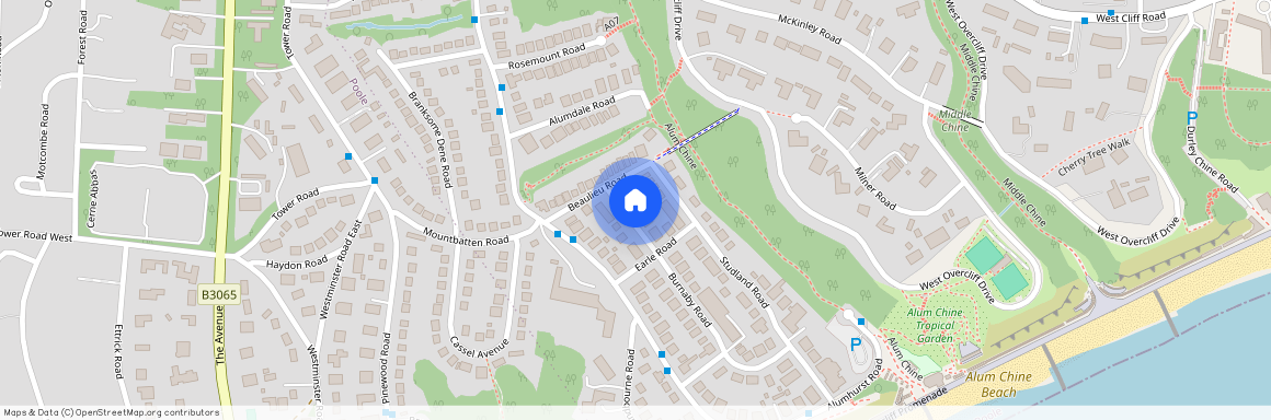 Burnaby Road, Alum Chine, Bournemouth, BH4