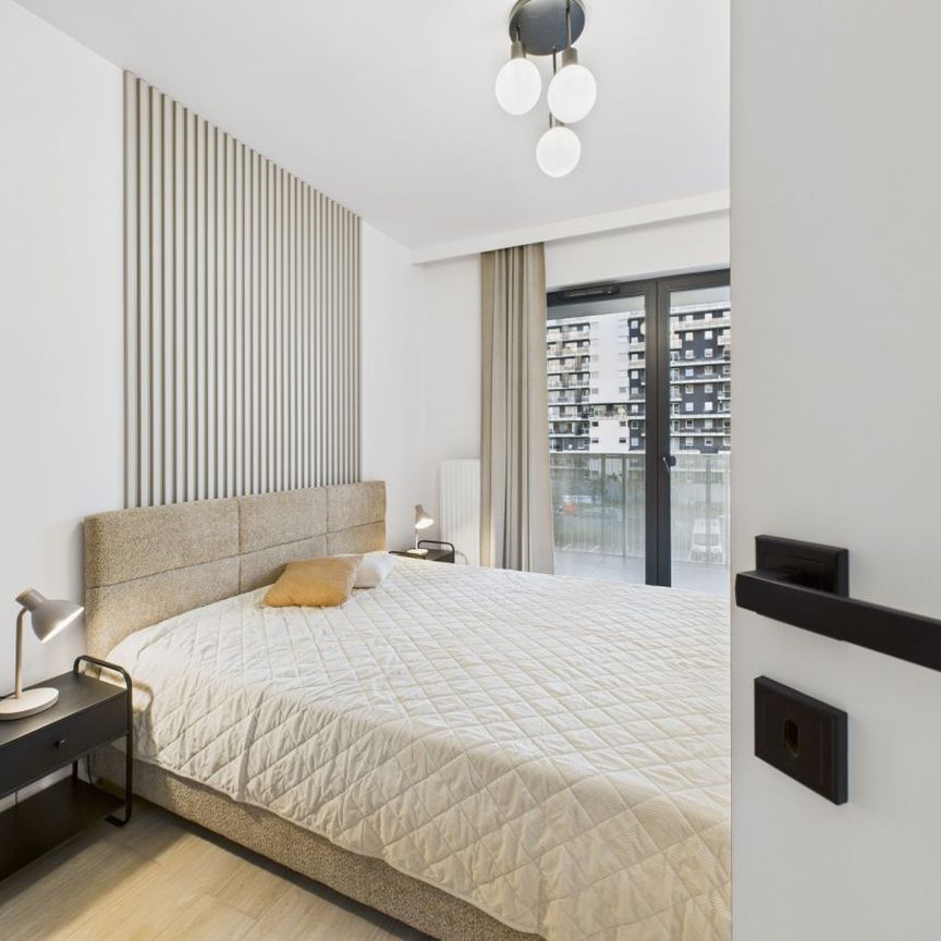 Nowoczesny, nowy 2-pokojowy apartament z tarasem ! 43.09 m² - Фото 1