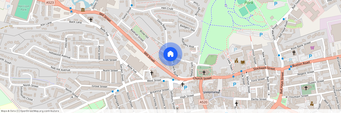 Mount Pleasant, Clerk Bank, Leek, Staffordshire, ST13