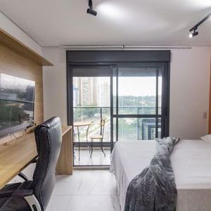 Studio para alugar com 23m², 1 quarto e sem vaga - Photo 2