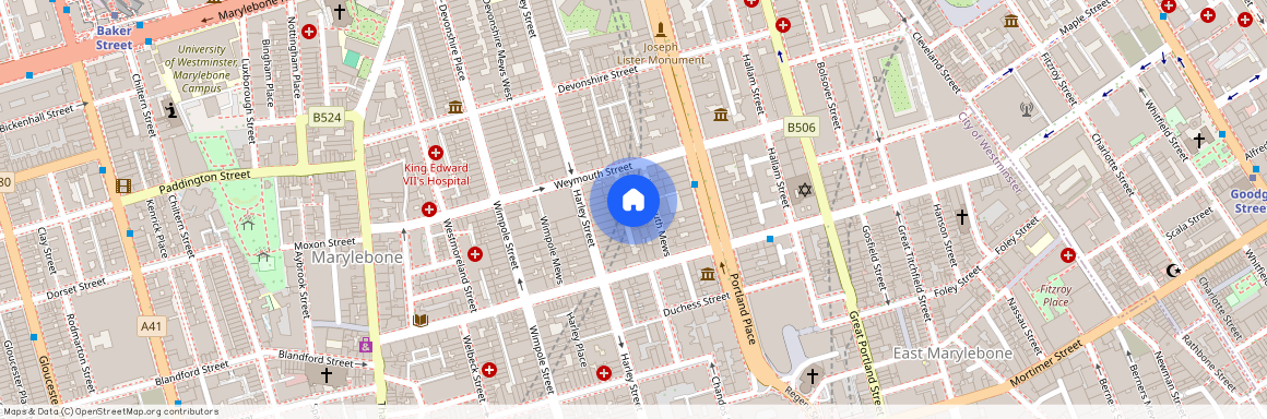 Weymouth Mews, Marylebone, London, W1G