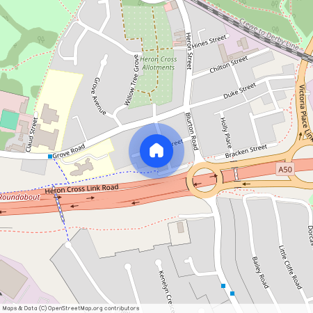 Derry Street, Heron Cross, Stoke-on-Trent